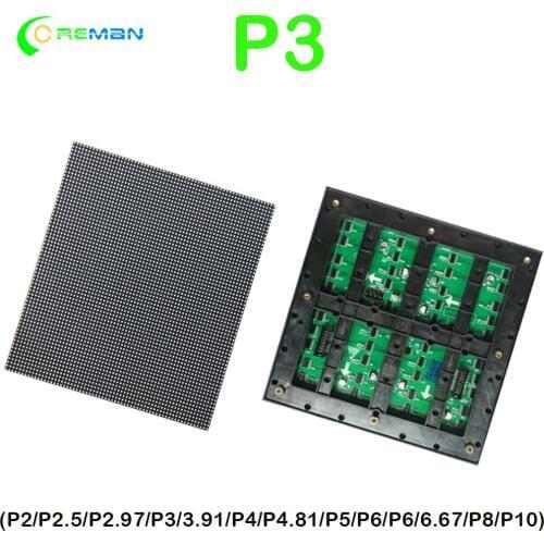 P3 LED Module Panel LED sign control outdoor good price p3 outdoor led matrix module 192x192mm
