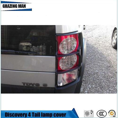 Pair Head Lamp lights cover tail lamp cover for Discovery 4 LR4 2014 2015 2016