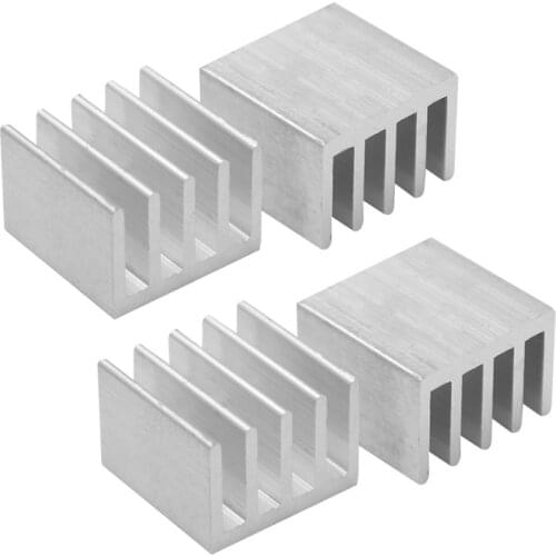 10/20Pcs Aluminum Alloy Heatsink 8.8x8.8x5mm Patch Heatsink 3D Printer Electronic Chip Cooling Radiator for Motherboard ChipSet