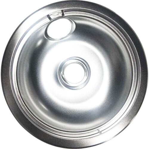 Replacement Stove Range Oven Drip Bowl Pan, 6'' for Frigidaire Mfg#316048413