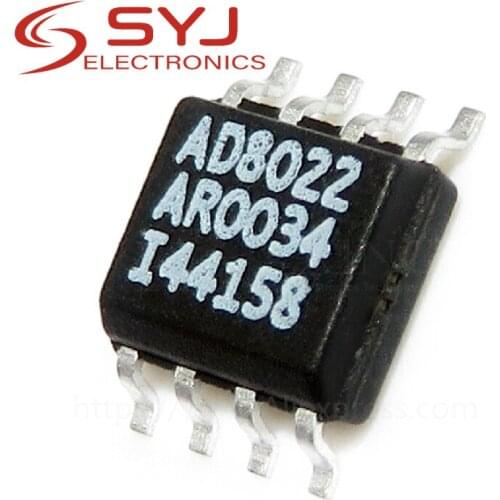 10pcs/lot AD8022ARZ AD8022 SOP-8 Operational Amplifier original authentic In Stock
