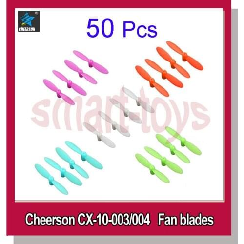 50Pcs cheerson cx-10 cx10 helicopter blades / propellers for CX10 Parts