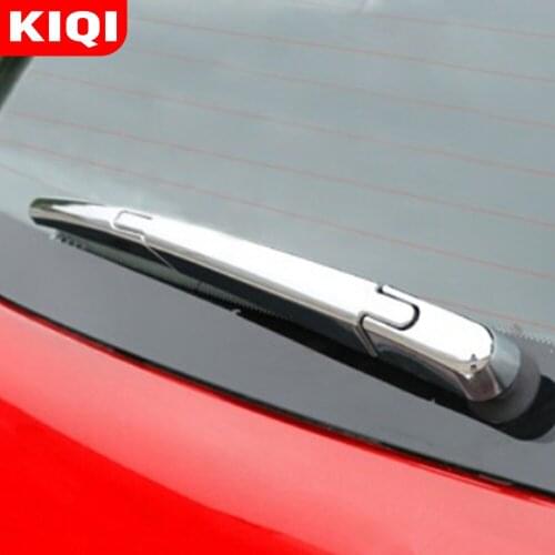 KIQI ABS Chrome Accessories for Peugeot 3008 2013 2014 2015 Rear Wiper Protection Cover Trim Back Wipers Trim