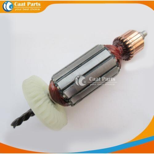 Free shipping! AC 220V 4-Teeth Drive Shaft Electric Hammer Armature Rotor for Metabo BE560 BE561, High-quality