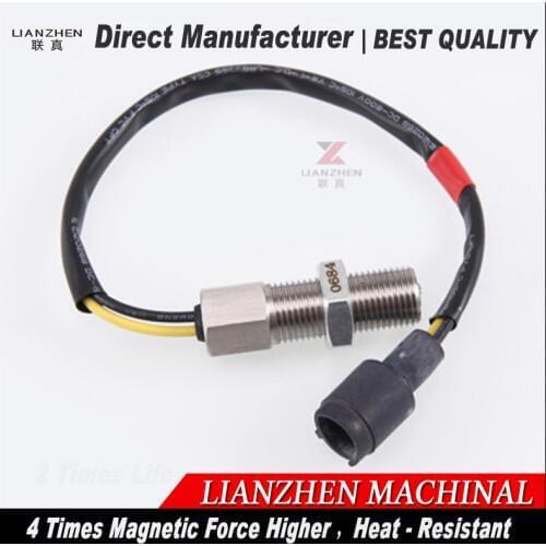 Excavator speed sensor 196-7973 E320 RPM sensor 51-7579 Revolution sensor for LIANZHEN CAT320 E200B with round plug socket