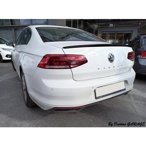 VOLKSWAGEN PASSAT B8 Spoiler 2015 2016 2017 2018 2019 2020 Glossy Black Universal Rear Wing Top Car-styling Auto Car Accessory