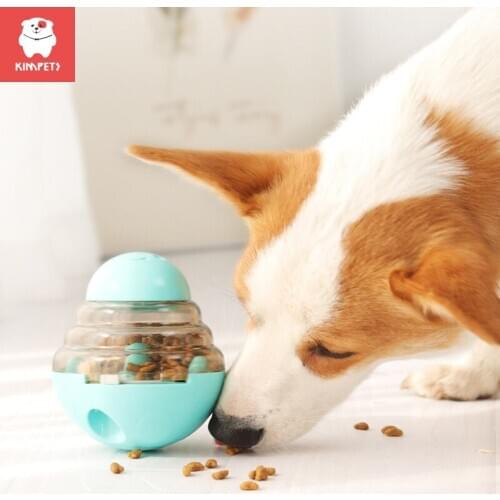 KIMPETS Factory Direct Sales Tumbler Toy Training Teasing Dog Food Leakage Ball Pet Toy New Pet Food Leakage Ball