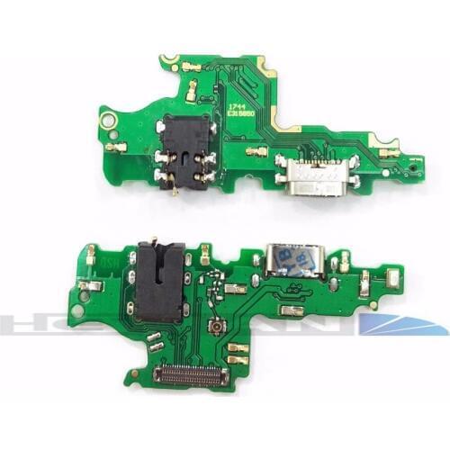 Micro USB Charging Charger Port Dock Connector Flex Cable with Microphone board for Huawei Honor V10