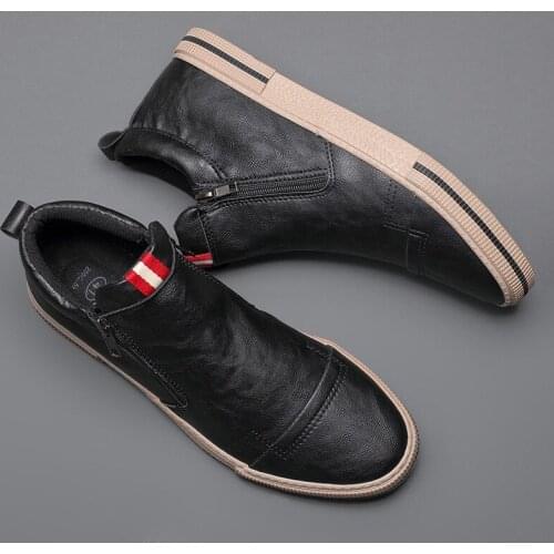 Mens Sneakers Men Loafers Shoes Fashion Slip on Men Driving Shoes Soft Sapato Masculino Mocassin Homme tgb