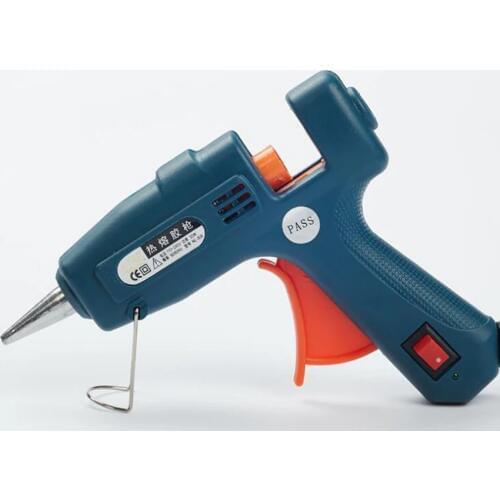 Hot Glue Gun with Switch for 7mm Glue Sticks AC 100-240V 20W High Temperature Melt Glue Gun for DIY, Crafts, Arts, Home Repairs