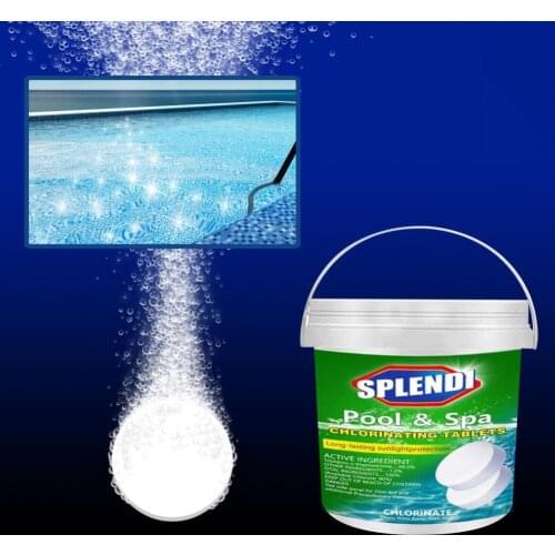 50Pcs/100Pcs/170Pcs/180Pcs/300Pcs Effervescent Tablet Deodorization Fast Dissolution Improve Water Clarity Cleaner for Pool