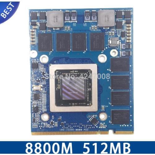 661-4664 8800m 512MB Graphics Video Card for Apple iMac A1225 24" 8800m gs 8800mgs card 180-10398-0000-A02