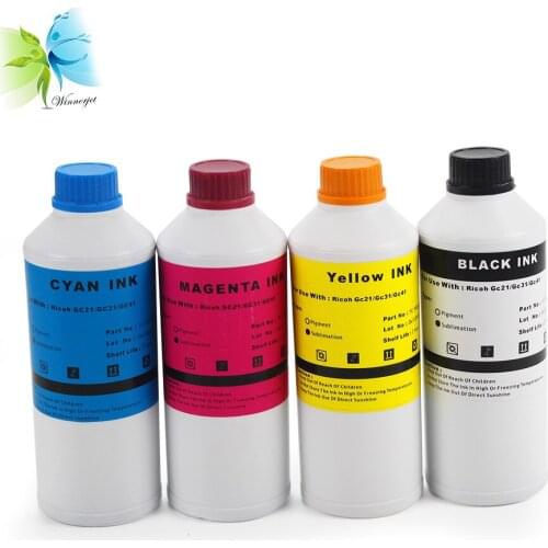Winnerjet Heat transfer GC31 Sublimation Ink For e2600,e3300,e3300N,e3350N,e5050N,e5500,e5550N,e7700 GX7500