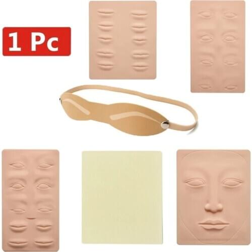 1pcs 3D Tattoo Practice Skin lip Cosmetic Permanent Makeup lip training fake for learner use permanent