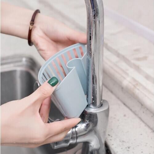 1Pcs PP Plastic Bathroom Shelves Shower Bar Storage Basket Tray Holder Organizer Shower Storage Holder Kitchen Accessory (Blue)