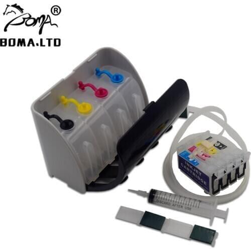 212 212XL WF2850 WF2830 XP4100 XP4105 Bulk Ink Ciss System Without Chip For Epson XP3100 XP2100 XP3105 XP2810 Printer