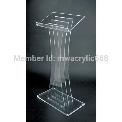 Free Shipping High Quality Fruit Setting Modern Design Cheap Acrylic Lectern