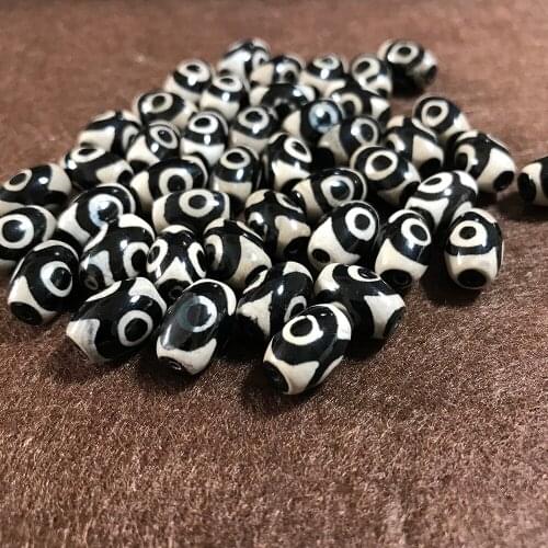 20pcs Tibetan Loose Beads Tianzhu For Bracelet Necklace Jewelry Making L12mm W8mm