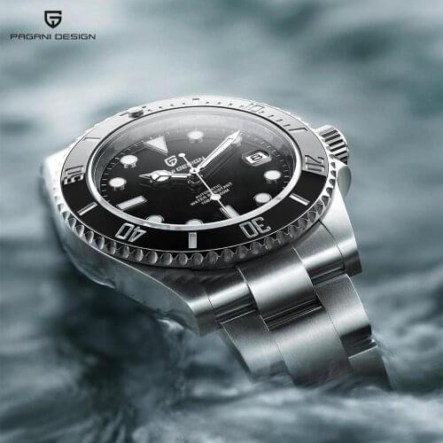 PAGANI DESIGN 1639 Men automatic watches fashion casual men mechanical wristwatches top brand luxury diving sports men watch