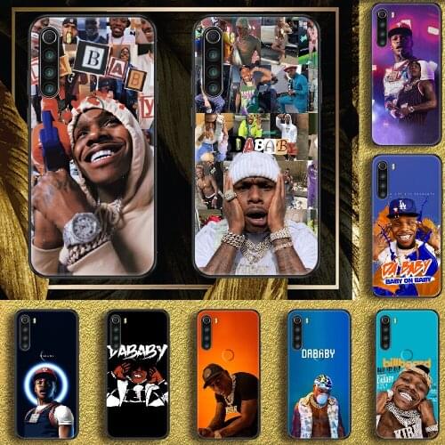 Rapper Dababy Baby Jesus Phone case For Xiaomi Redmi Note 7 7A 8 8T 9 9A 9S 10 K30 Pro Ultra black art cell cover fashion prime