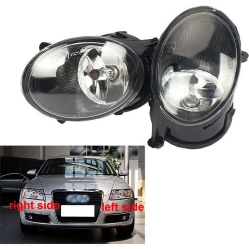 For Audi A6L C6 2005 2006 2007 2008 Front Bumper Light Anti-fog Fog Lights Front Fog Lamp Assembly 1pcs