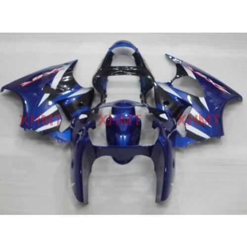 For ZX6r 636 2000 - 2002 Full Body Kits 636 ZX-6r 00 Full Body Kits ZX6r 636 2001 Blue Black Full Body Kits