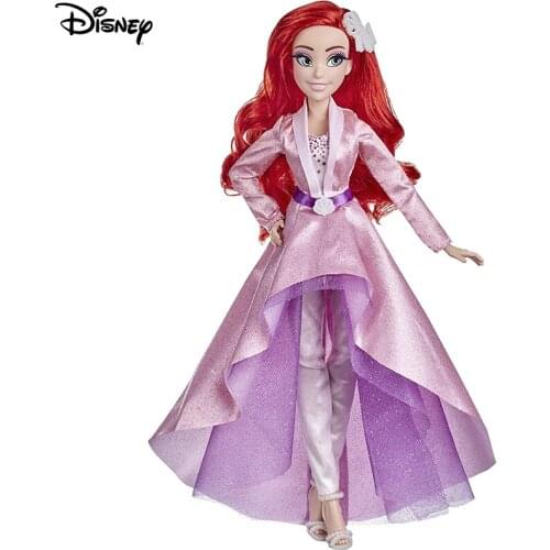 Disney Princess Style Series Ariel Figure Toy Contemporary Style Series Ariel Doll with Accessories Collectable Toy E9157