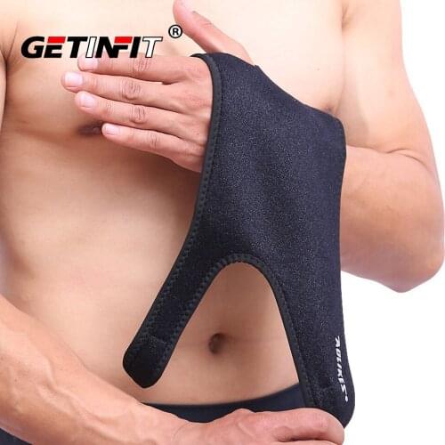 Getinfit 1PCS Weight Lifting Gym Training Sports Wristbands Wrist Support Straps Wraps Hand Carpal Tunnel Injury Splint