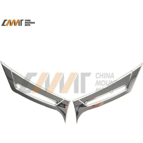 Chrome Motorcycle Accessories Front Fairing Intake Vent Scoops Case for Honda Goldwing GL1800 GL 1800 2012-2017