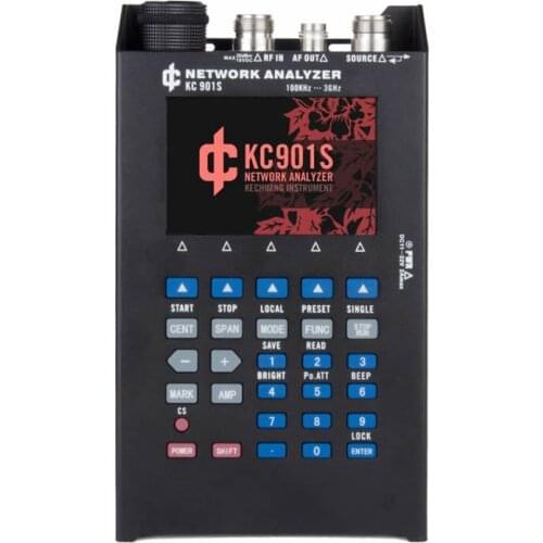 KC901S+ vector network analyzer antenna RF spectrum field multimeter SWR standing wave testing 4G