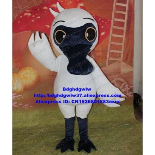 White Duck Duckling Platypus Duckbill Duckmole Mascot Costume Adult Cartoon Character Conference Photo Big Party zx1738