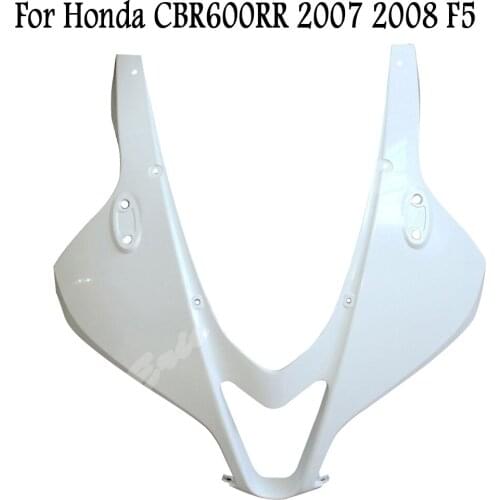Unpainted Upper Front Cowl Nose Fairing For Honda CBR600RR F5 2007 2008 2009 2010 2011 2012