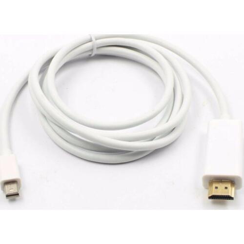 New Thunderbolt Display Mini DP to HDMI Cable Male to Male Adapter for Macbook Pro Air Projector Camera TV