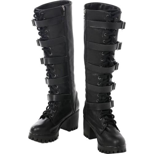 Underworld Blood Wars Selene Cosplay Shoes Luxious Faux Leather Boots Vampire Selene Boots for Halloween Carnival Party