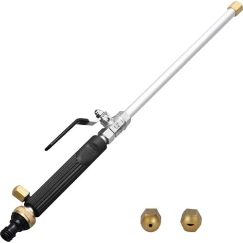 Portable Hydro Jet High Pressure Power Washer Metal Watering Wand Sprayer Washing Tool for Garden Car Water Gun
