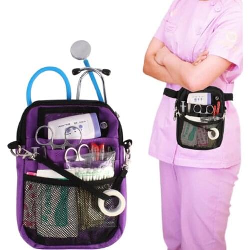 M89B Professional Nursing Organizer Pouch Utility Waist Pack Fanny Pack with Tape Holder Multiple Pockets Bag Gifts for Adult