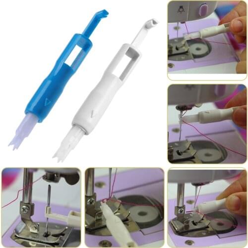 Sewing Machine Needle Threader Stitch Insertion Tool Automatic Threader Quick Sewing Threader Needle Tool DIY Sewing Accessories