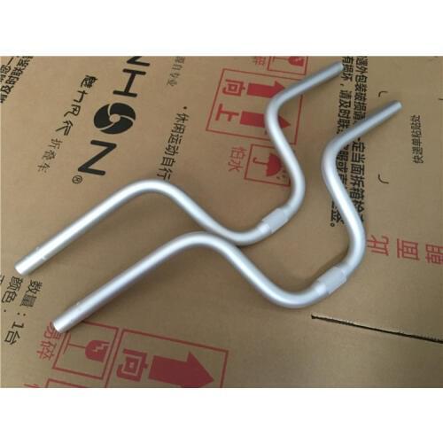 BMX fold bike M bicycle handlebar 635mm 160mm ultralight folding bicycle M handlebar for Brompton folding bike handle bar 2 size