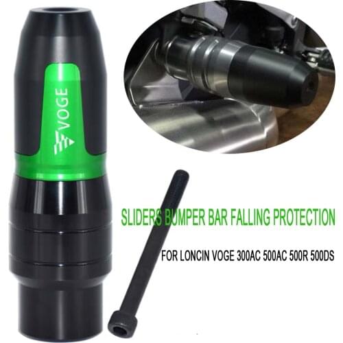 Motorcycle Voge 300AC Sliders Bumper Bar Falling Protection For Loncin Voge 300AC 200AC 500AC 500DS 500R