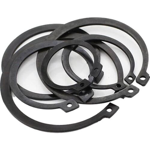 Circlips C-Clip External Retaining Rings Snap Black M9M10M11M65M68M70M72M75