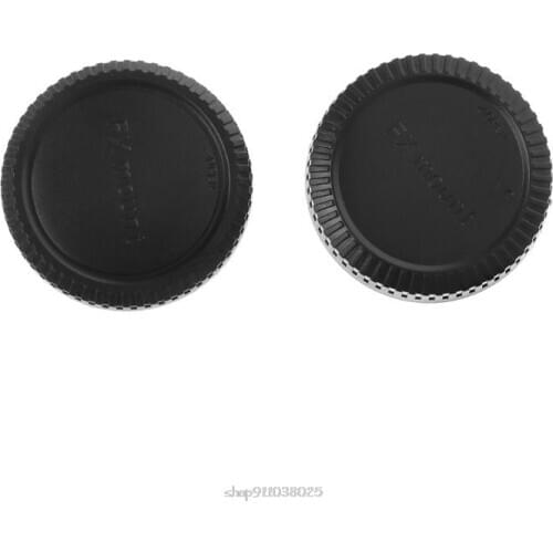 Rear Lens Body Cap Camera Cover Anti-dust Protection Plastic Black for Fuji FX X Mount D28 20 Dropship