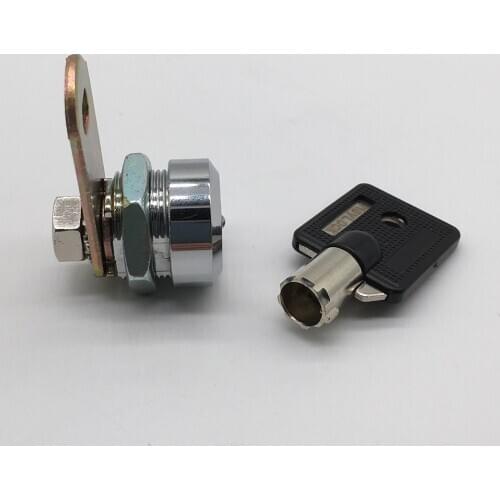 1 piece 11mm short size quarter rotated round key furniture locker cam lock