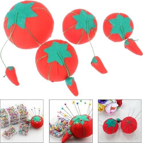 1Pc Cute fruit DIY Craft Needle pin Cushion Holder Sewing Kit Pincushions Diy Sewing Household Sewing Supplies