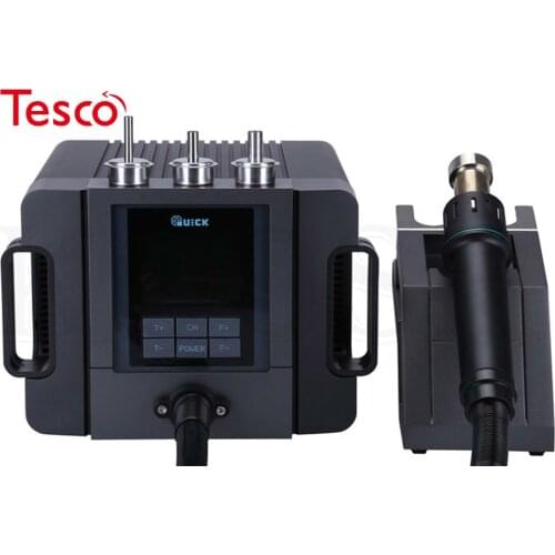 100% Original Quick TR1300A Intelligent Hot Air Soldering Station BGA Welding Desoldering for Phone Motherboard Repair