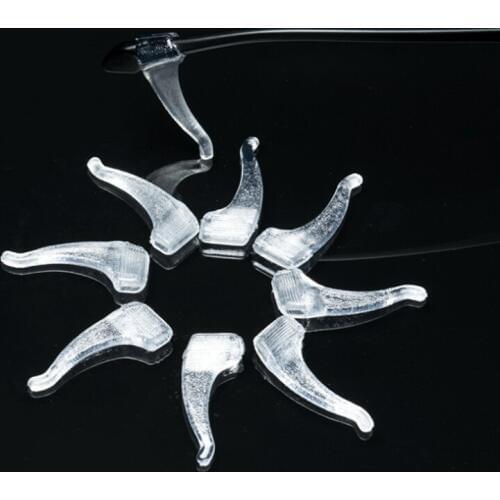 100Pairs/Lot Outdoors Exercise Silicone Ear Hooks for Glasses Anti Slip Temple Holder