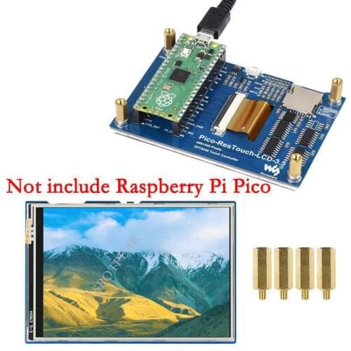 3.5inch LCD Touch screen for Raspberry Pi Pico 3.5 inch Display TouchScreen Module 65K Colors 480×320, SPI