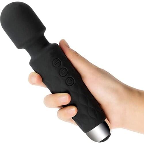 Wireless Dildos AV Vibrator Magic Wand for Women Clitoris Stimulator USB Rechargeable Massager Sex Toys for Muscle Adults Dildos