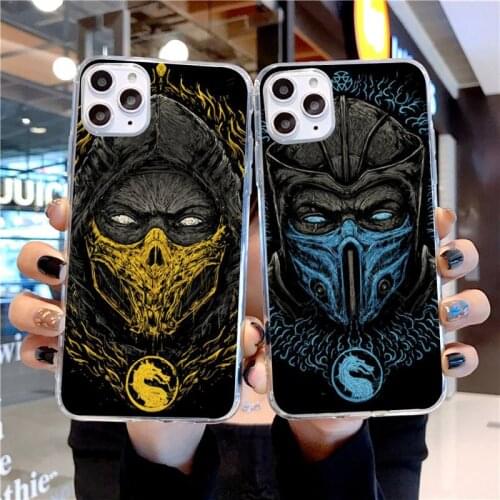 Hot Mortal Kombat Phone Case For iPhone SE2 11 Pro XS MAX XS XR 8 7 6 Plus 5 5S SE Case