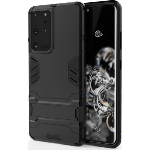 For Cover Samsung S21 Ultra Case For Samsung S21 Ultra Coque Shoclproof Hybrid Hard PC Stand Cover For Samsung S21 Ultra Fundas