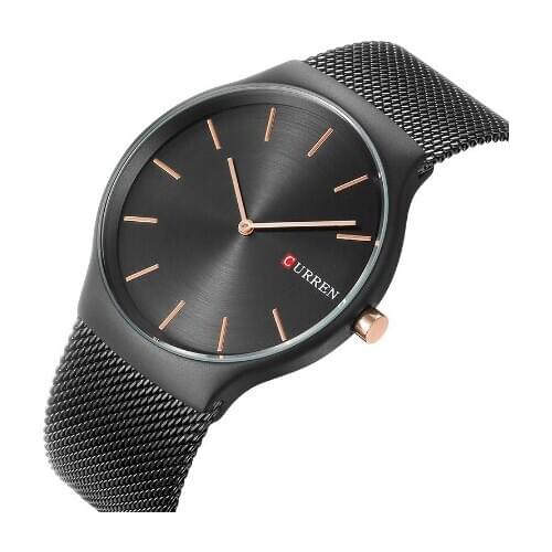 CURREN Top Brand Mens Luxury Watches Stainless Steel Mens Casual Mens Watch Quartz Watch Drop Shipping